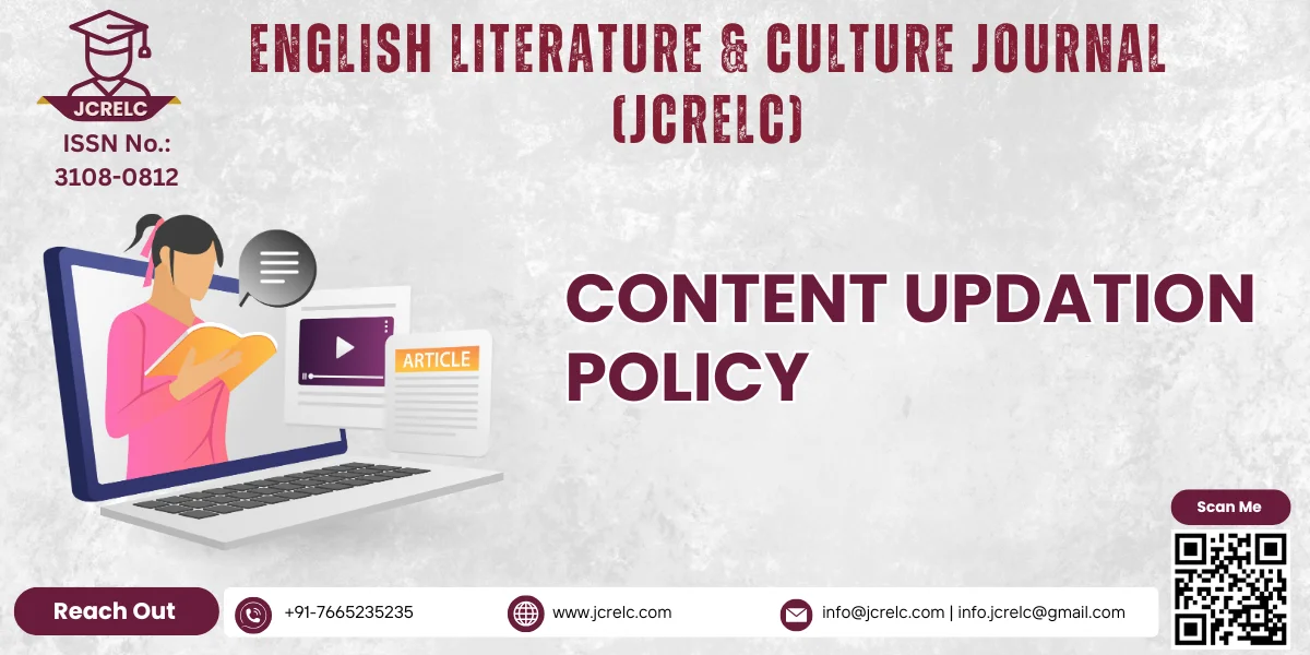 IJOER Content Update Policy - Pre-publication Verification and Post-publication Corrections