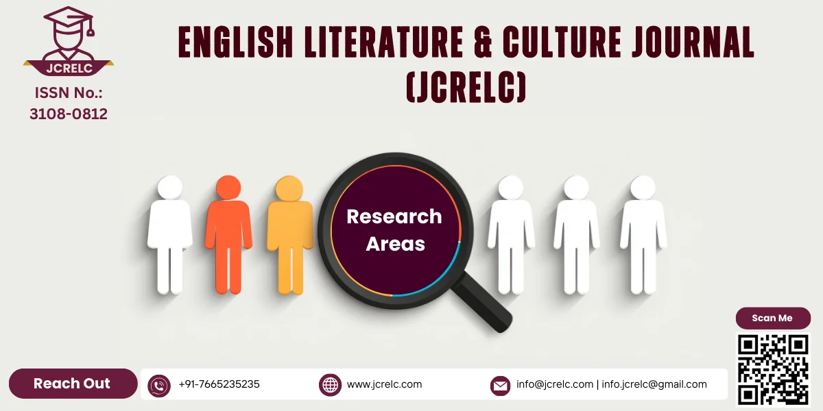 IJOER Research Areas - Comprehensive Coverage of English Literature and Cultural Studies